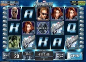 interfaccia slot the avengers