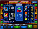 paytable slot burning cherry