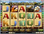 gioco captain's treasure