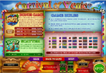 tabella pagamenti slot carnival venice