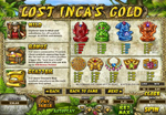 tabella pagamenti slot lost inca's gold