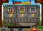 tabella pagamenti slot rage to riches
