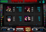 tabella pagamenti slot tokyo nights