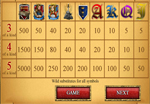 tabella pagamenti slot treasures of king arthur
